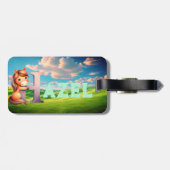 Bagagelabel (Achterkant horizontaal)