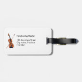 Bagagelabel (Achterkant horizontaal)