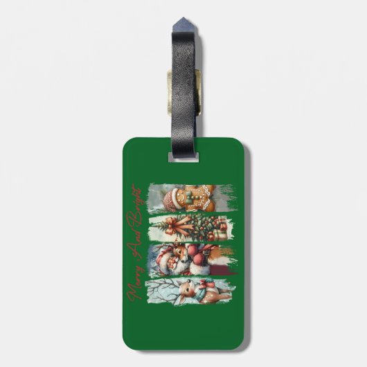 Bagagelabel (Achterkant verticaal)