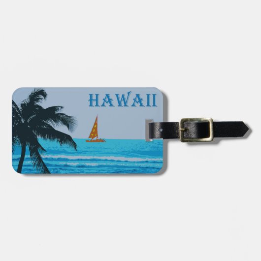 Bagagelabel (Voorkant horizontaal)