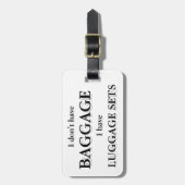 Bagagelabel  (Voorkant verticaal)