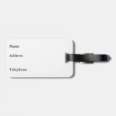 Bagagelabel  (Achterkant horizontaal)