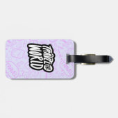 Bagagelabel (Achterkant horizontaal)