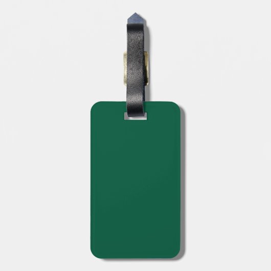 Bagagelabel (Achterkant verticaal)