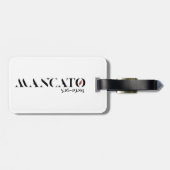 Bagagelabel (Achterkant horizontaal)