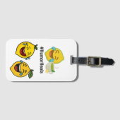 Bagagelabel (Voorkant (horizontaal))