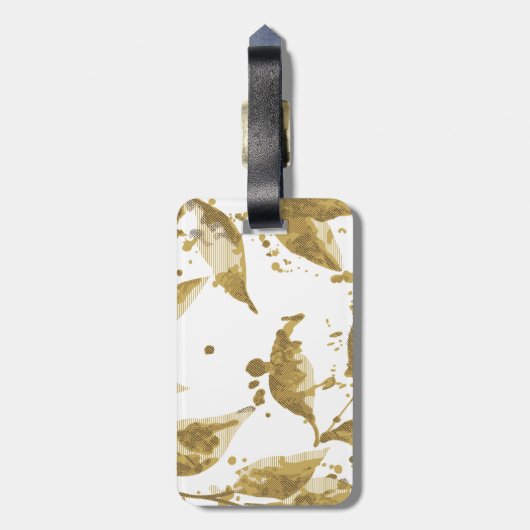 Bagagelabel (Achterkant verticaal)