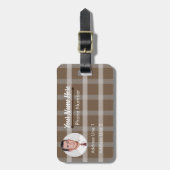 Bagagelabel (Voorkant verticaal)