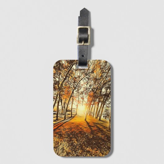 Bagagelabel (Voorkant (verticaal))