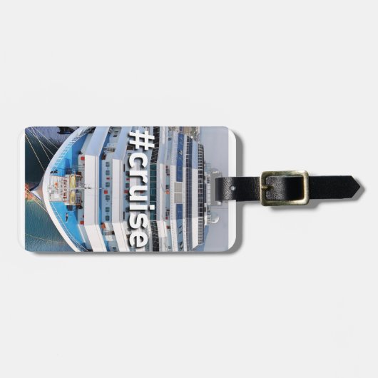 Bagagelabel (Voorkant horizontaal)