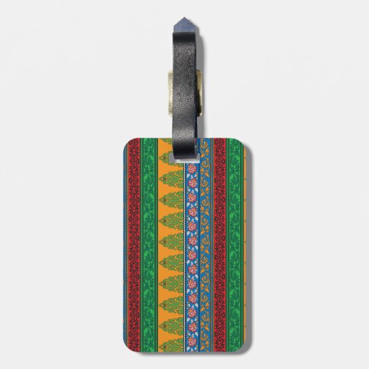 Bagagelabel (Achterkant verticaal)