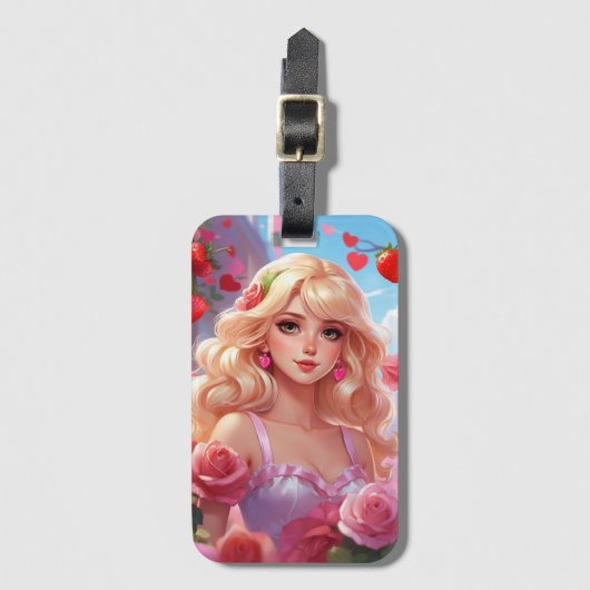 Bagagelabel (Voorkant (verticaal))