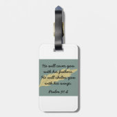 Bagagelabel (Achterkant verticaal)