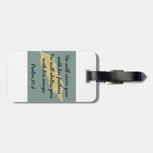 Bagagelabel (Achterkant horizontaal)