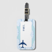 Bagagelabel (Voorkant (verticaal))