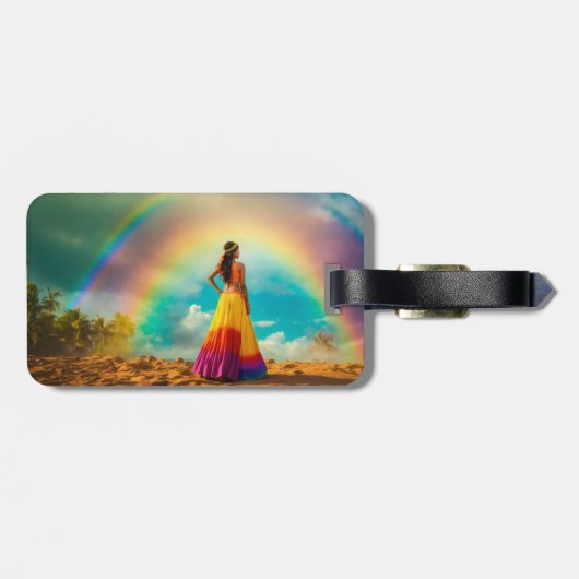 Bagagelabel (Achterkant horizontaal)