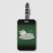 Bagagelabel (Voorkant (verticaal))