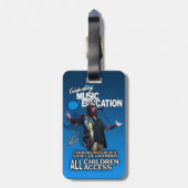 Bagagelabel (Achterkant verticaal)