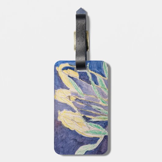 Bagagelabel (Achterkant verticaal)