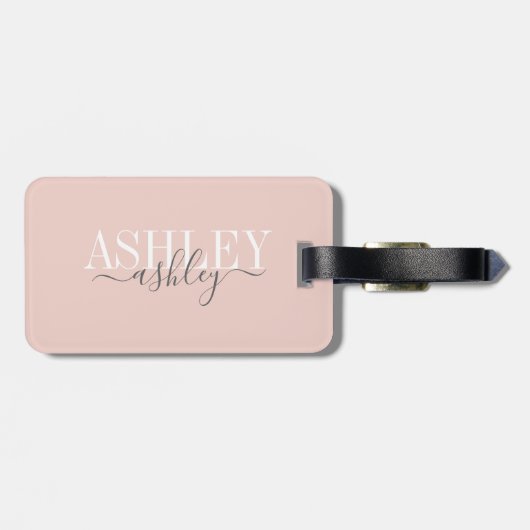 Bagagelabel (Achterkant horizontaal)