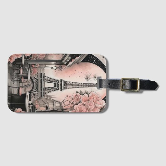 Bagagelabel (Voorkant (horizontaal))