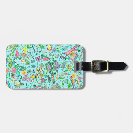 Bagagelabel (Voorkant horizontaal)