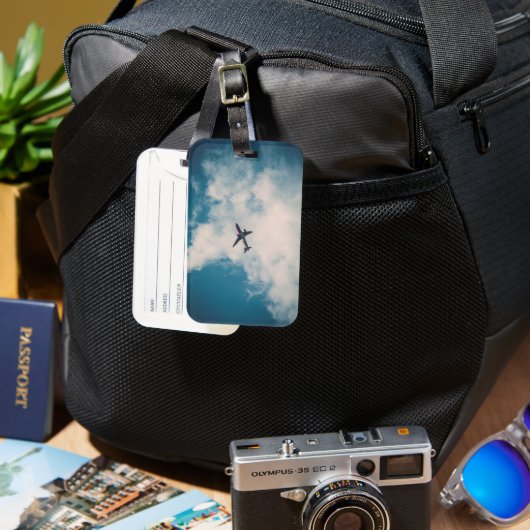 bagagelabel (Voorkant & Achterkant)