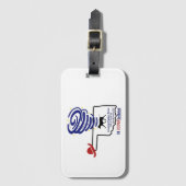 Bagagelabel (Voorkant (verticaal))