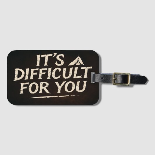 Bagagelabel (Voorkant (horizontaal))