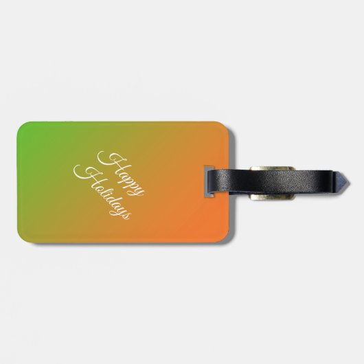 Bagagelabel (Achterkant horizontaal)