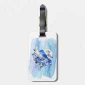 Bagagelabel (Achterkant verticaal)