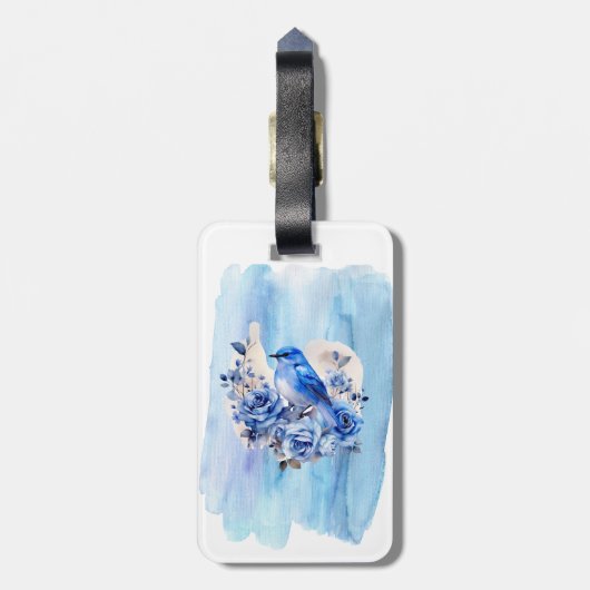 Bagagelabel (Achterkant verticaal)