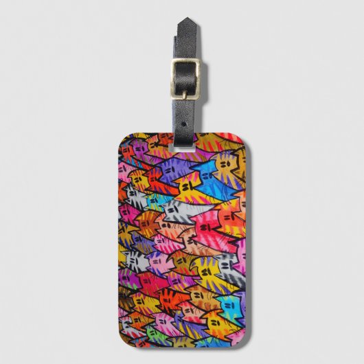 Bagagelabel 012 - CATS 05 (Voorkant (verticaal))