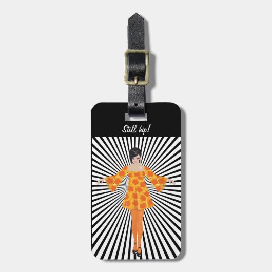 bagagelabel 1967 (Voorkant verticaal)