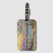 Bagagelabel aan het meer (Voorkant (verticaal))