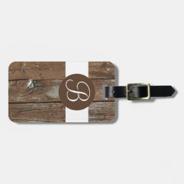 Bagagelabel aangepast hout