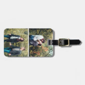 Bagagelabel Aangepaste foto (Voorkant horizontaal)