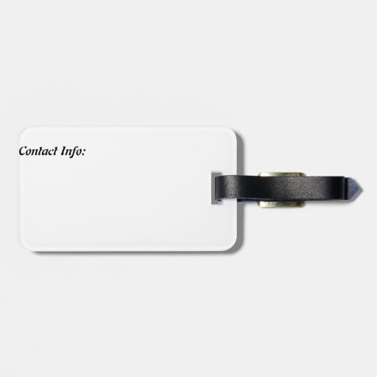 bagagelabel Airedale Terrier (Achterkant horizontaal)