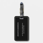 bagagelabel Aloha (Achterkant verticaal)