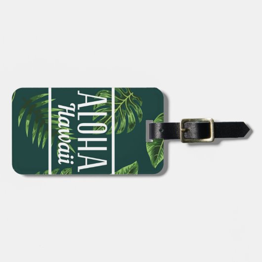 bagagelabel Aloha Hawaii (Voorkant horizontaal)