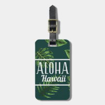 bagagelabel Aloha Hawaii