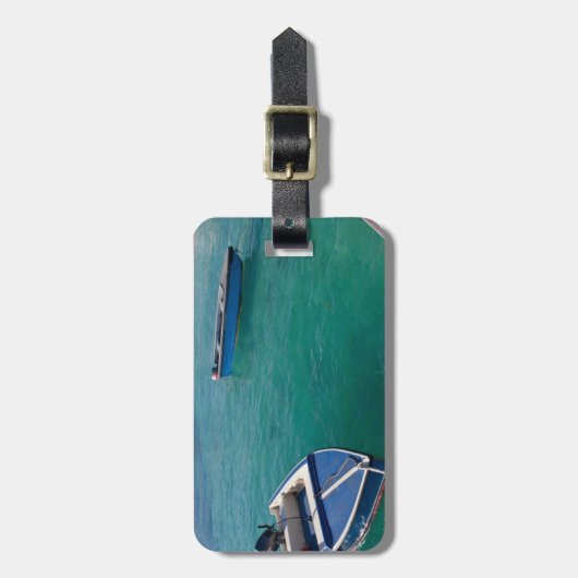 Bagagelabel Anguilla Boats (Voorkant verticaal)