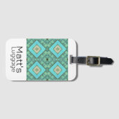 Bagagelabel - architectonisch patroon van Jo Afbee (Voorkant (horizontaal))