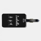 Bagagelabel Ballerina Dancer | Overweging verjaard (Achterkant horizontaal)