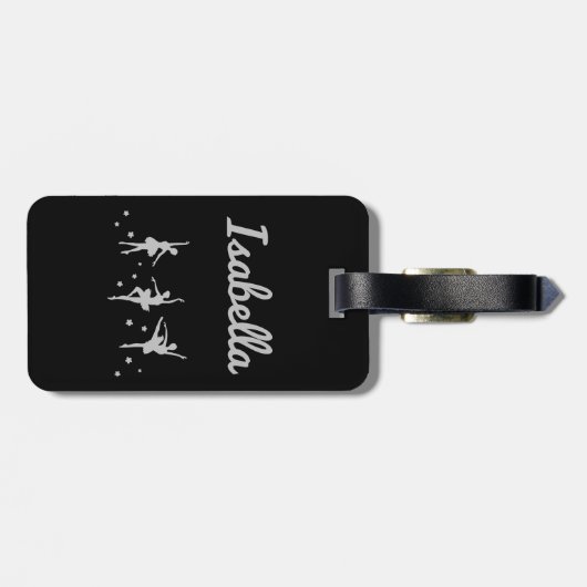 Bagagelabel Ballerina Dancer | Overweging verjaard (Achterkant horizontaal)