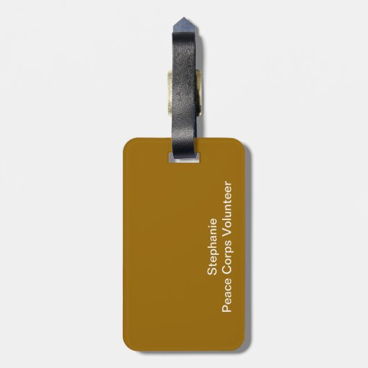 Bagagelabel Baobab Tree (Achterkant verticaal)