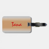 Bagagelabel Bay House (Achterkant horizontaal)