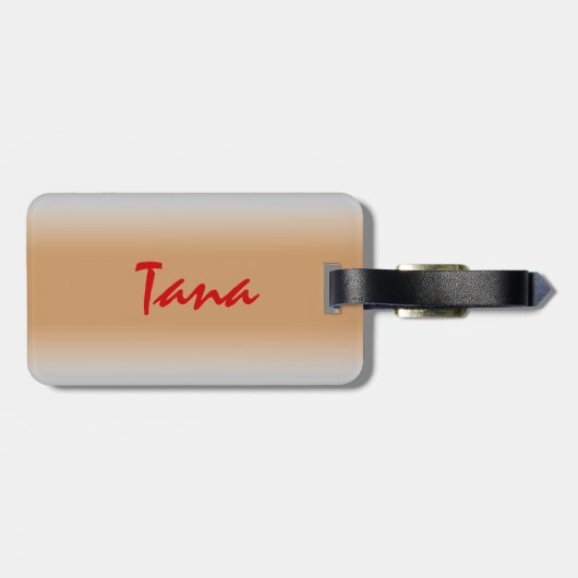 Bagagelabel Bay House (Achterkant horizontaal)