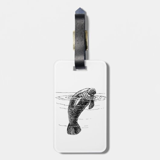 Bagagelabel beheren (Achterkant verticaal)