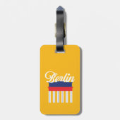 Bagagelabel Berlijn (Achterkant verticaal)